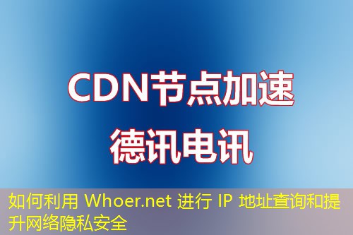 如何利用 Whoer.net 進行 IP 地址查詢和提升網(wǎng)絡隱私安全