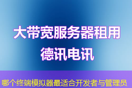 哪個(gè)終端模擬器最適合開(kāi)發(fā)者與管理員